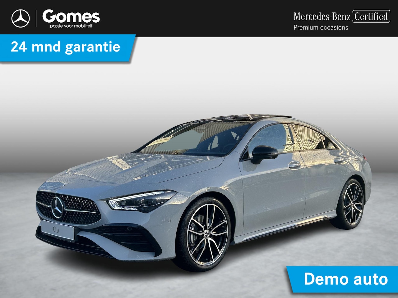 Mercedes-Benz CLA-Klasse - 180 Business Solution AMG | AMG Plus Pakket | Night Pakket | Panoramadak | 360° Camera | D - AutoWereld.nl