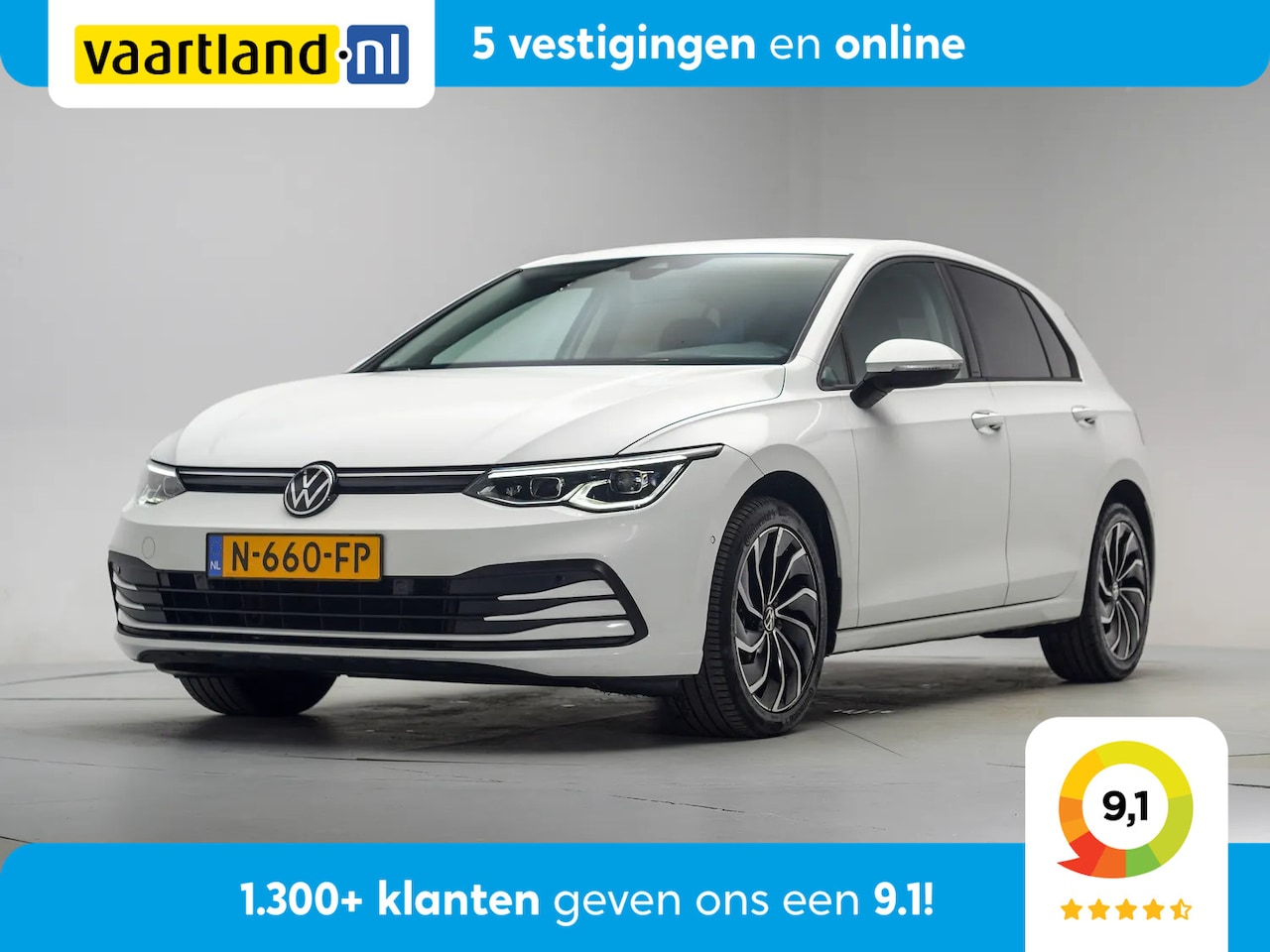 Volkswagen Golf - 1.0 TSI Life Business [ Navi Adapt.cruise Stoelverwarming ] - AutoWereld.nl