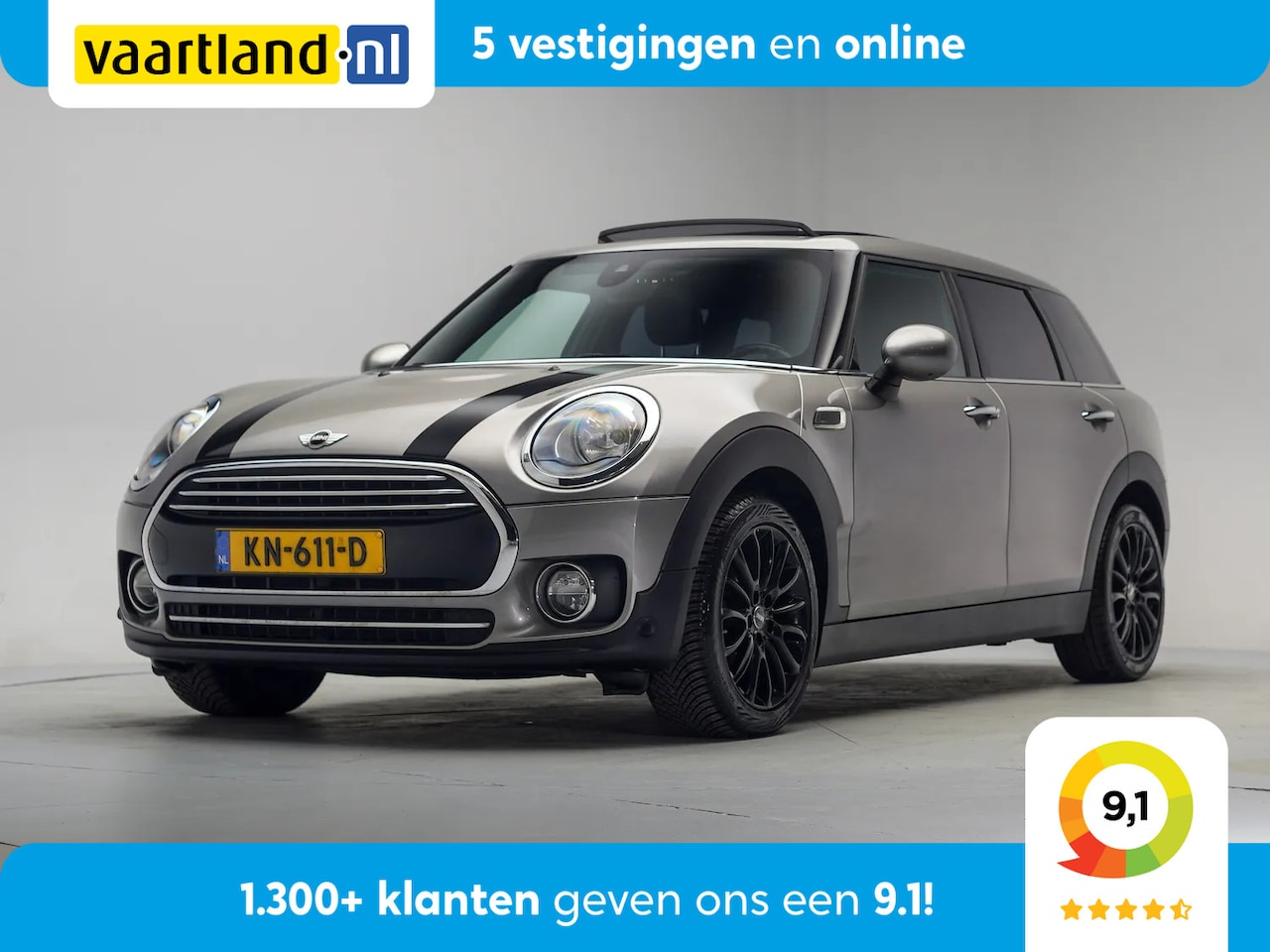 MINI Clubman - 1.5 Pepper Business [ Panorama Navi Clima PDC Keyless ] - AutoWereld.nl