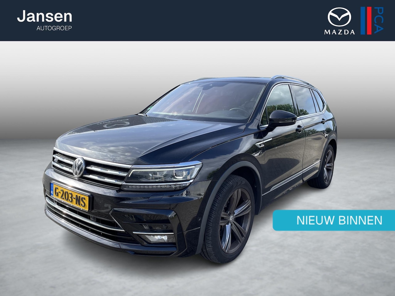 Volkswagen Tiguan Allspace - 1.5 TSI Highline Business R 1.5 TSI Highline Business R , Automaat, Trekhaak, Schuif-/kanteldak, Clima, Adap.Cruise, S - AutoWereld.nl