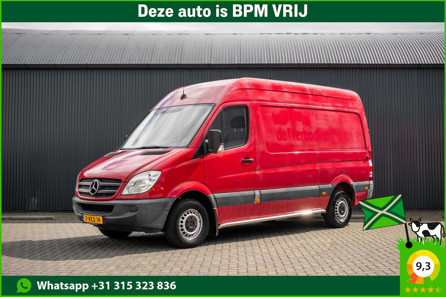 Mercedes-Benz Sprinter - 316CDI L2H2 | 163 PK | Automaat | Elektr. Schuifdeur | Cruise | Navi | Airco | Trekhaak - AutoWereld.nl