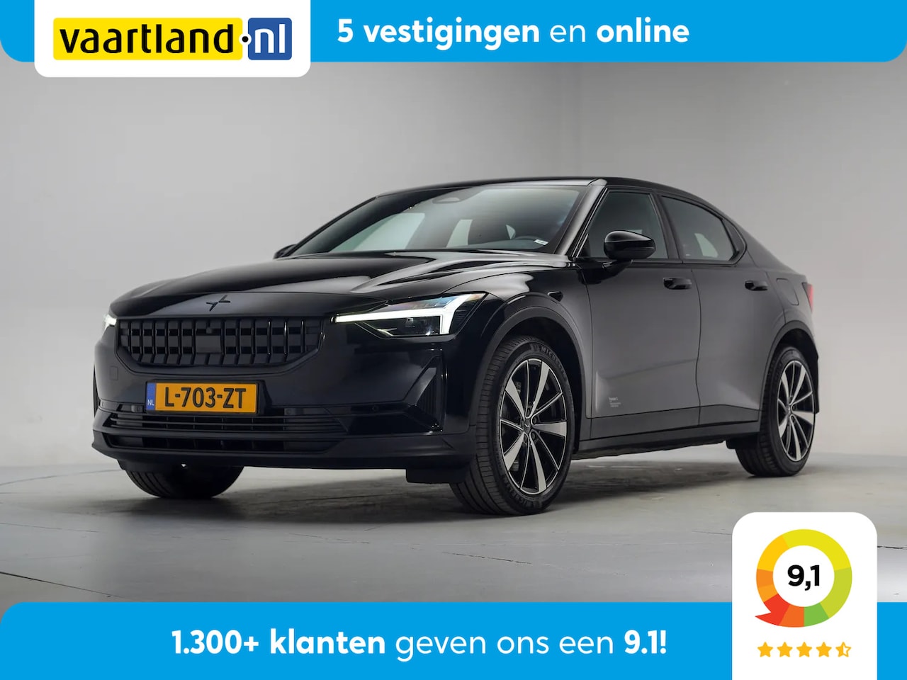 Polestar 2 - Standard Range Single Motor 63kWh [ Apple/Android Camera Memoryseats ] - AutoWereld.nl