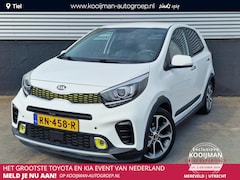 Kia Picanto - 1.0 T-GDI X-Line 100PK, Dealeronderhouden, Navigatie, Lederen bekleding, Stoel- & Stuurwie