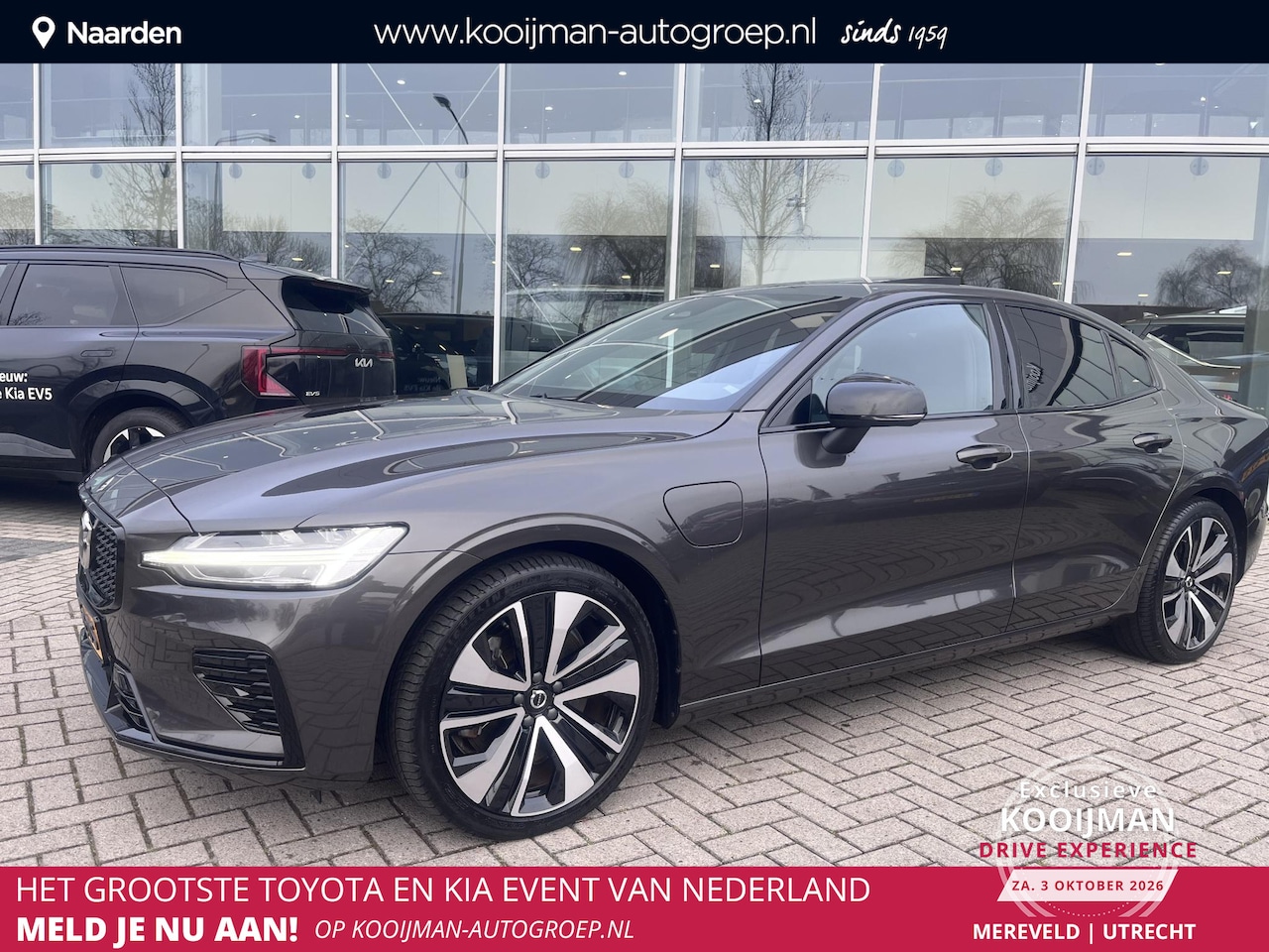 Volvo S60 - Recharge T6 AWD Plus Dark | NL-AUTO | Harman & Kardon | Schuif-/kanteldak | Stoel-& stuurv - AutoWereld.nl