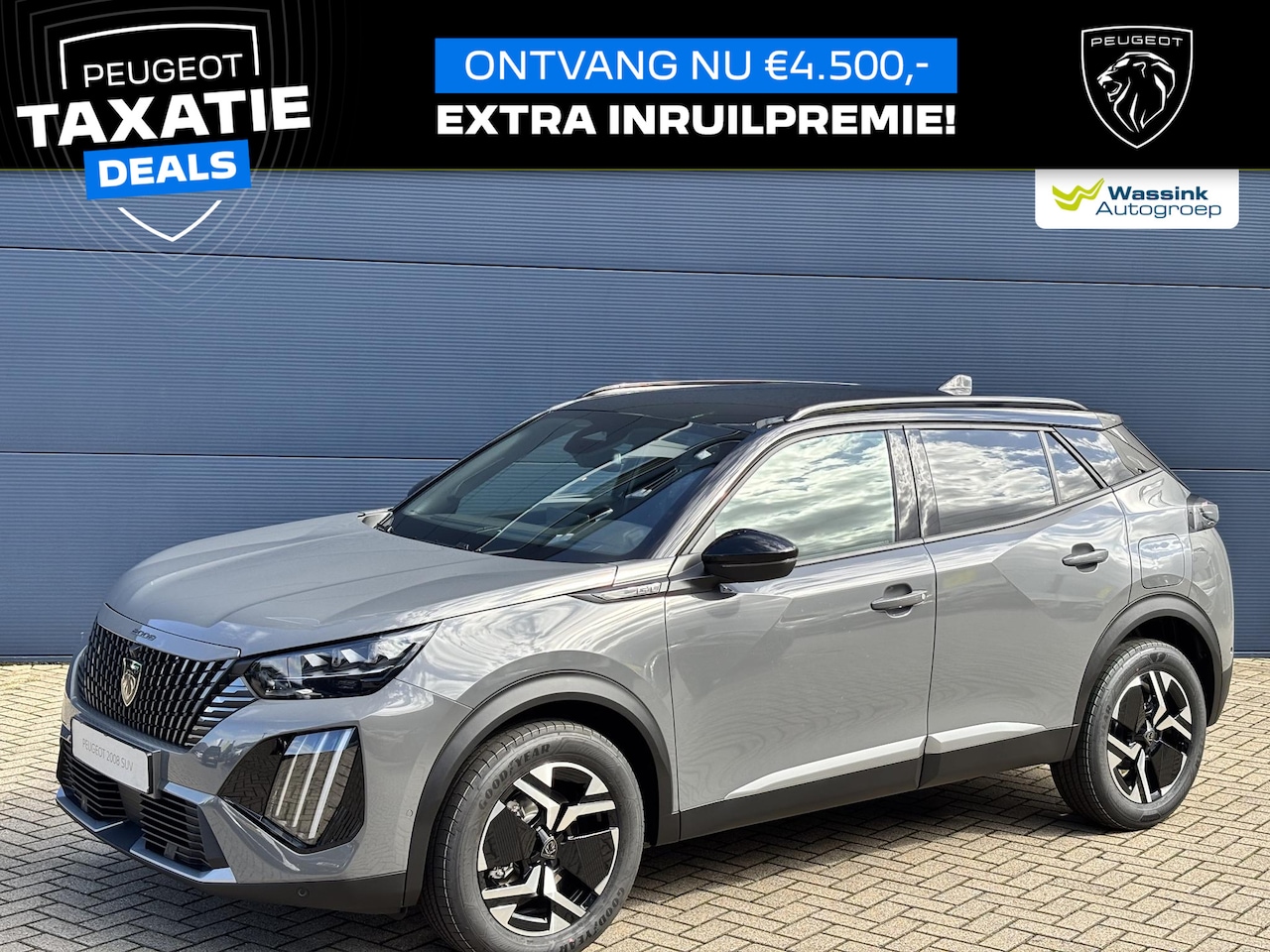 Peugeot 2008 - 1.2 Hybrid 145 GT | Stoelverwarming | Navigatie | Parkeercamera | Parkeersensoren | Direct - AutoWereld.nl