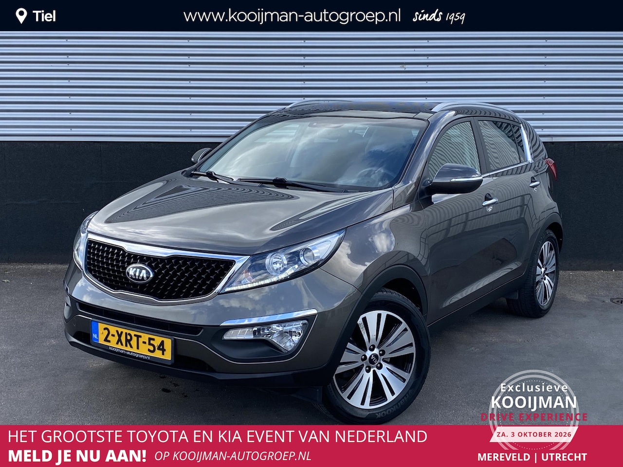 Kia Sportage - 2.0 BusinessPlusLine Automaat, Panoramisch schuif-/ kanteldak, trekhaak, Volledig Dealeron - AutoWereld.nl