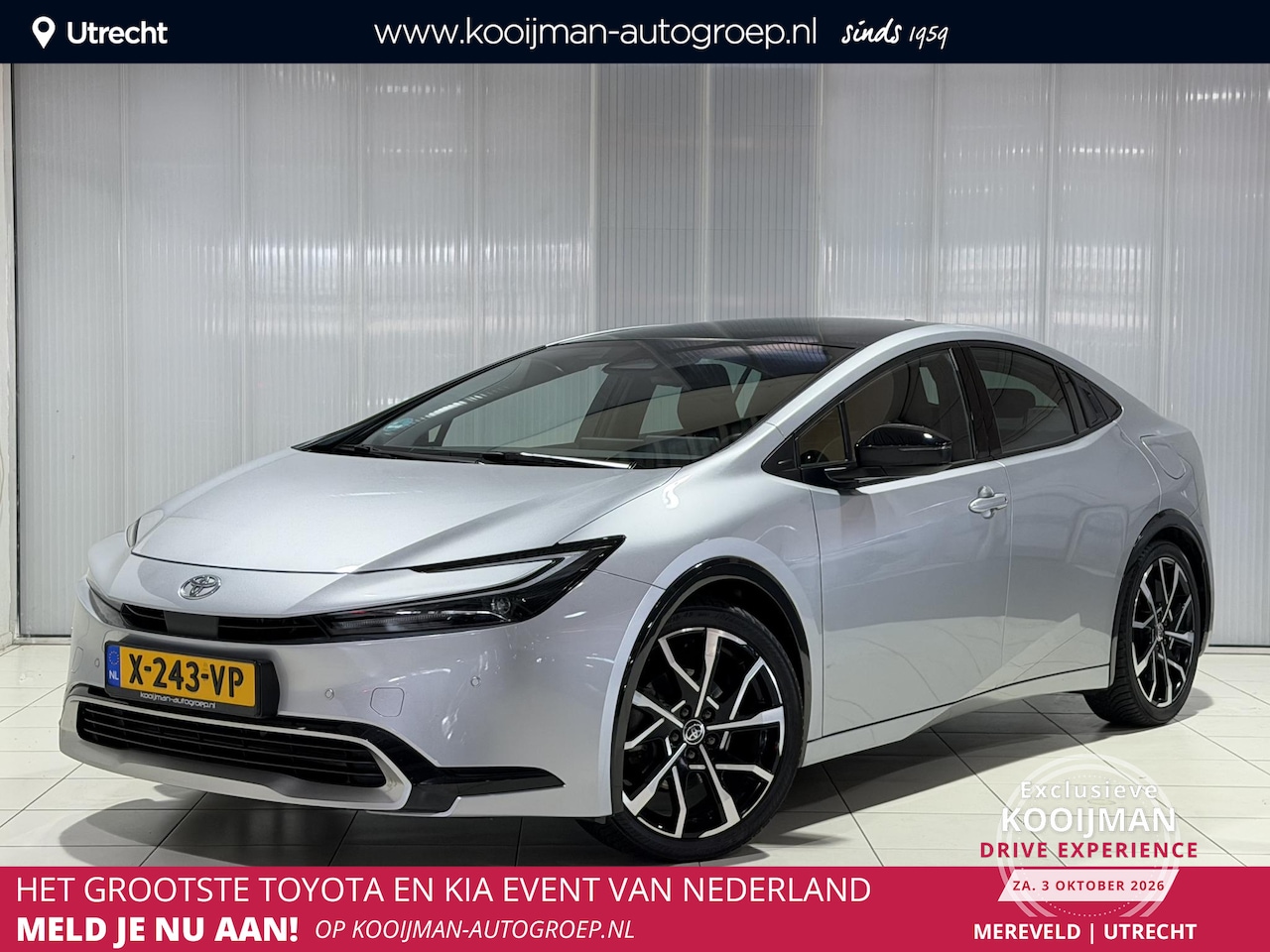 Toyota Prius - 2.0 Plug-in Executive Panoramadak, BTW auto, All season banden, 1e eigenaar, Orgineel NL a - AutoWereld.nl