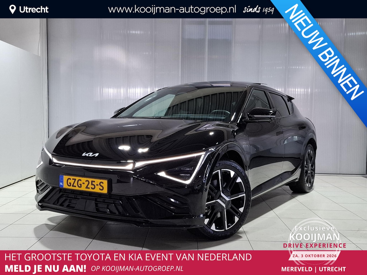 Kia EV6 - GT-Line 84 kWh Facelift model, NL Auto, BTW Auto. - AutoWereld.nl