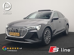 Audi e-tron Sportback - 55 quattro S Line 95 kWh 408pk Dealer O.H | Trekhaak Afn. | Adaptive Cruise | Camera | Ban