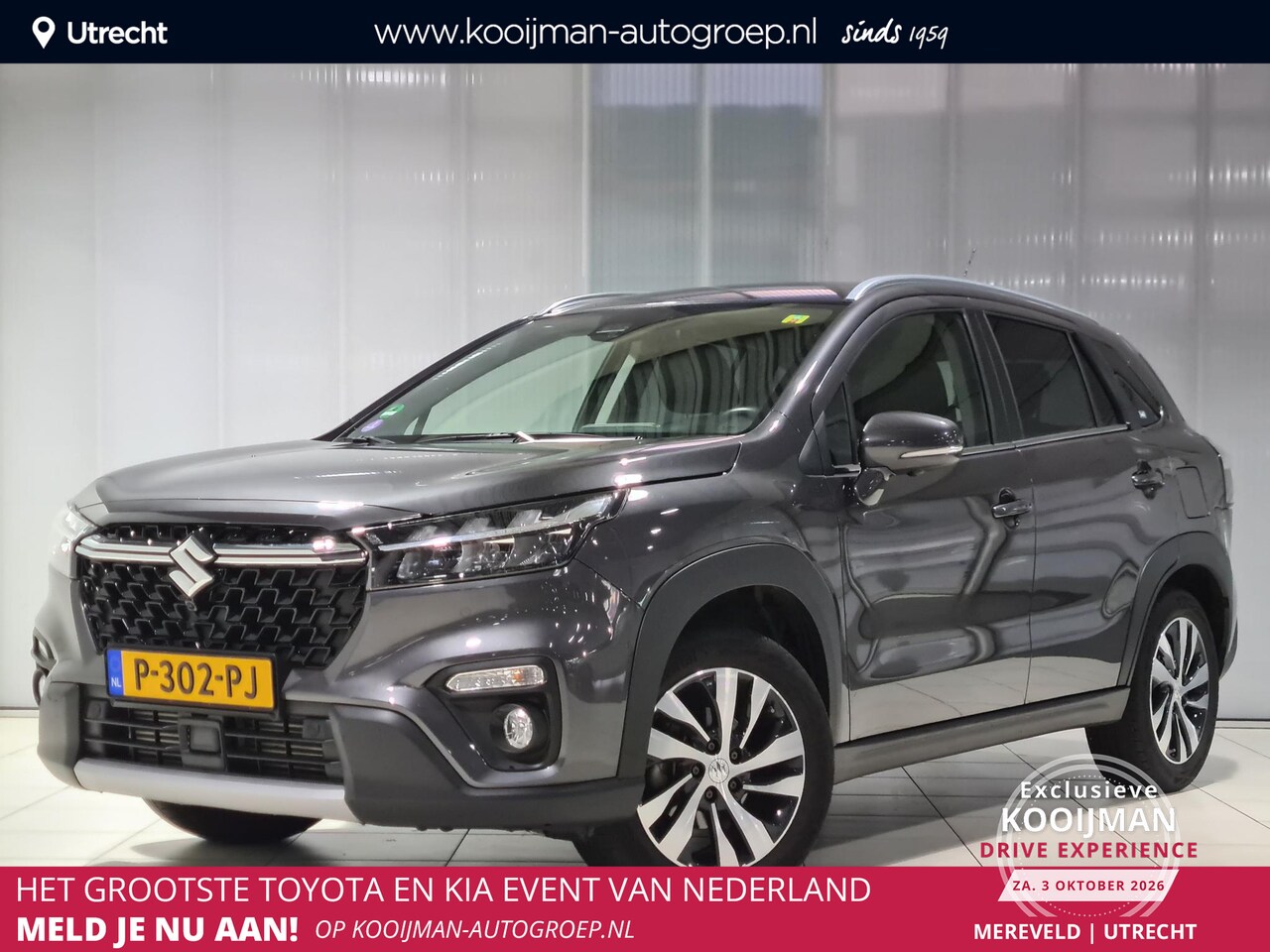 Suzuki S-Cross - 1.4 Boosterjet Style Smart Hybrid Meest complete uitvoering! , Eerste eigenaar ,100% deale - AutoWereld.nl
