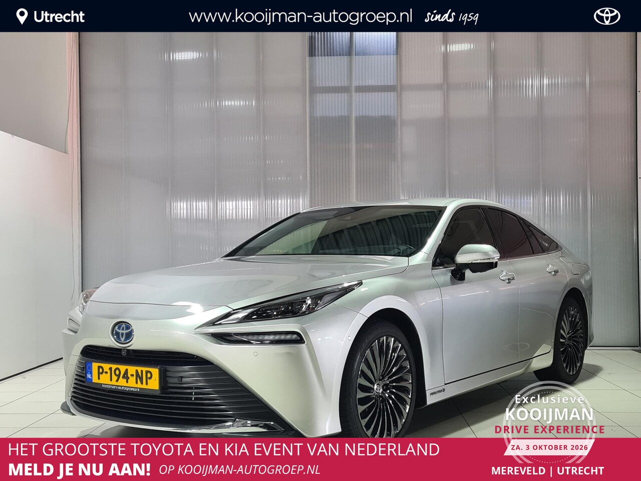 Toyota Mirai - Prestige Waterstof, Leder, Memory seat, 1ste eigenaar - AutoWereld.nl