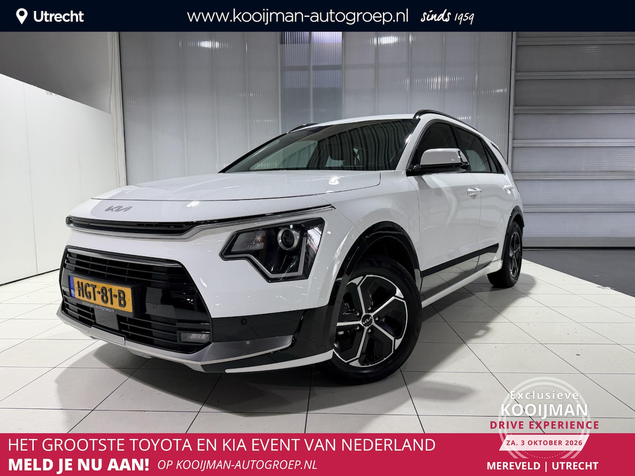 Kia Niro - 1.6 GDi Hybrid DynamicLine Apple Carplay/Android Auto, Navigatie, Camera - AutoWereld.nl