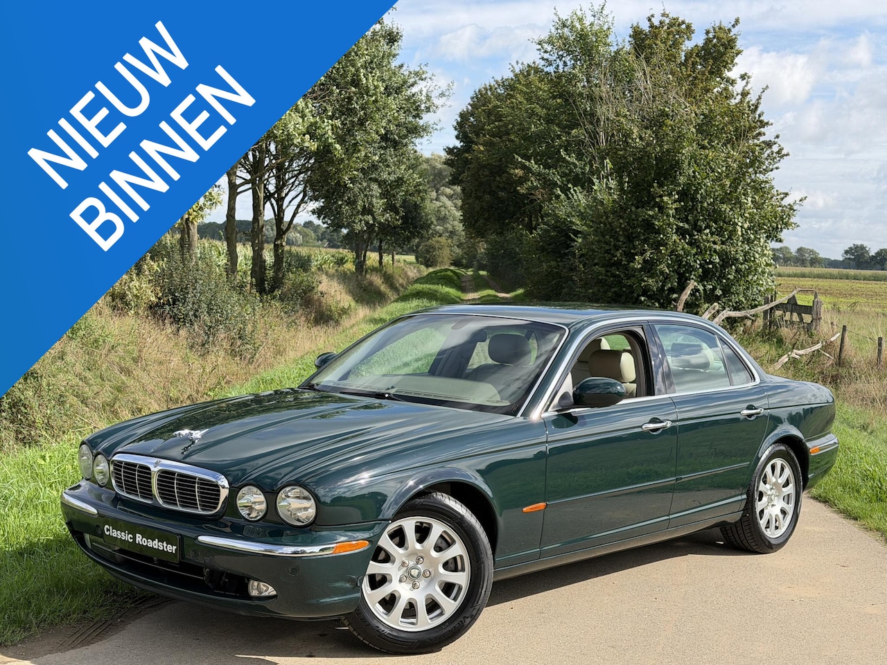 Jaguar XJ - X350 3.0 V6, BRITISH RACING GREEN - AutoWereld.nl