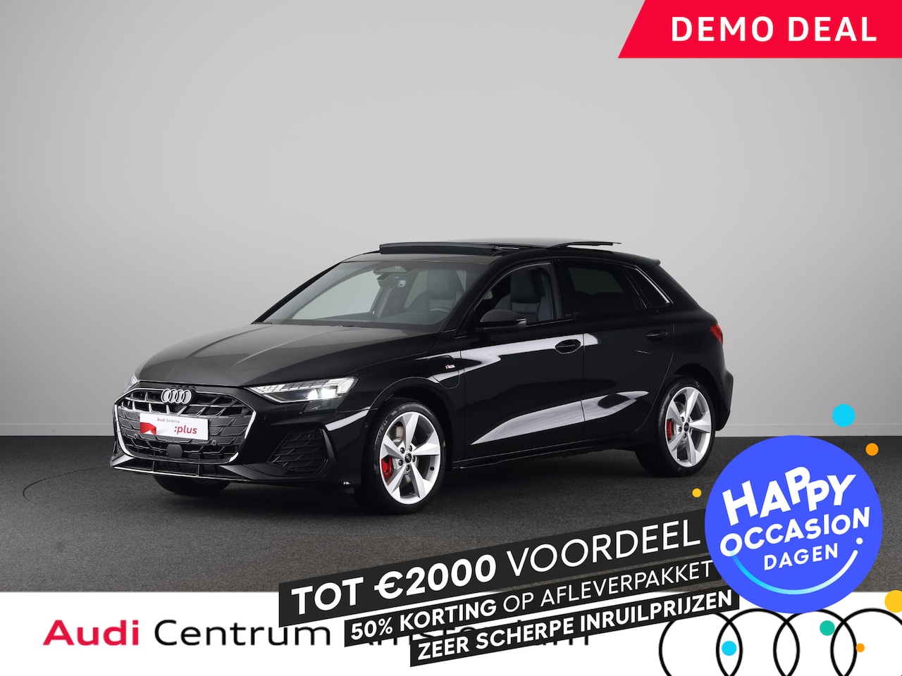 Audi A3 Sportback - 45 TFSI e S edition Competition 272pk | Private Lease € 916,00 per maand* | Panoramadak | - AutoWereld.nl