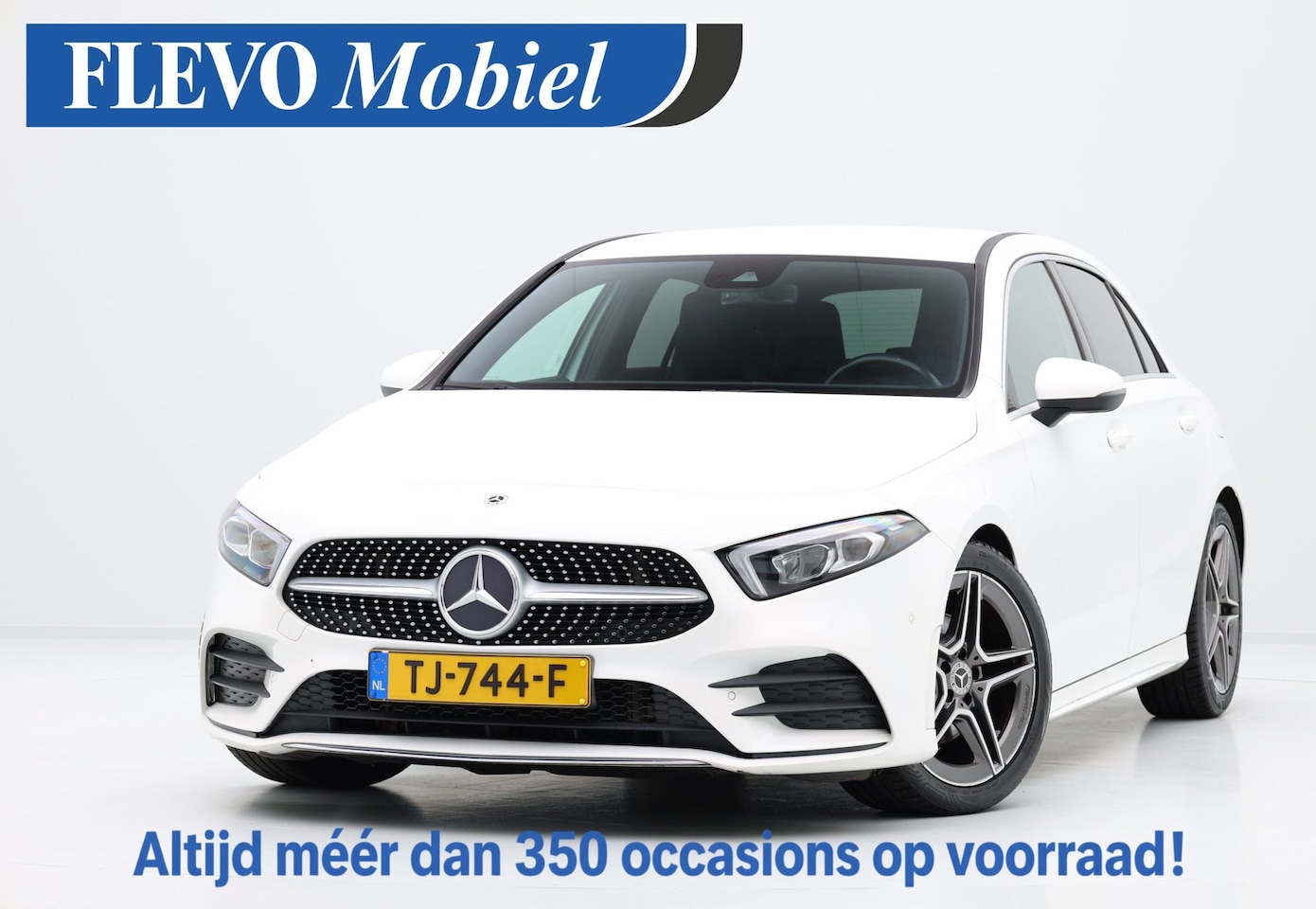 Mercedes-Benz A-klasse - 200 AMG Bus. Solution Aut. Navi|Leder-Alcantara|LMV|Cam|Widescreen - AutoWereld.nl