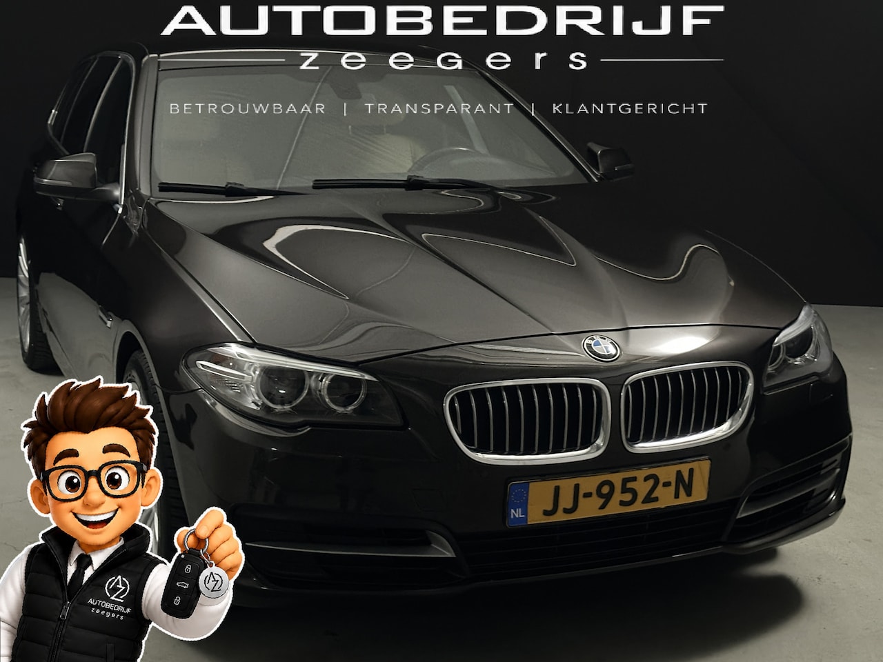 BMW 5-serie Touring - 520i Executive *Full Options*Navi*Automaat* - AutoWereld.nl