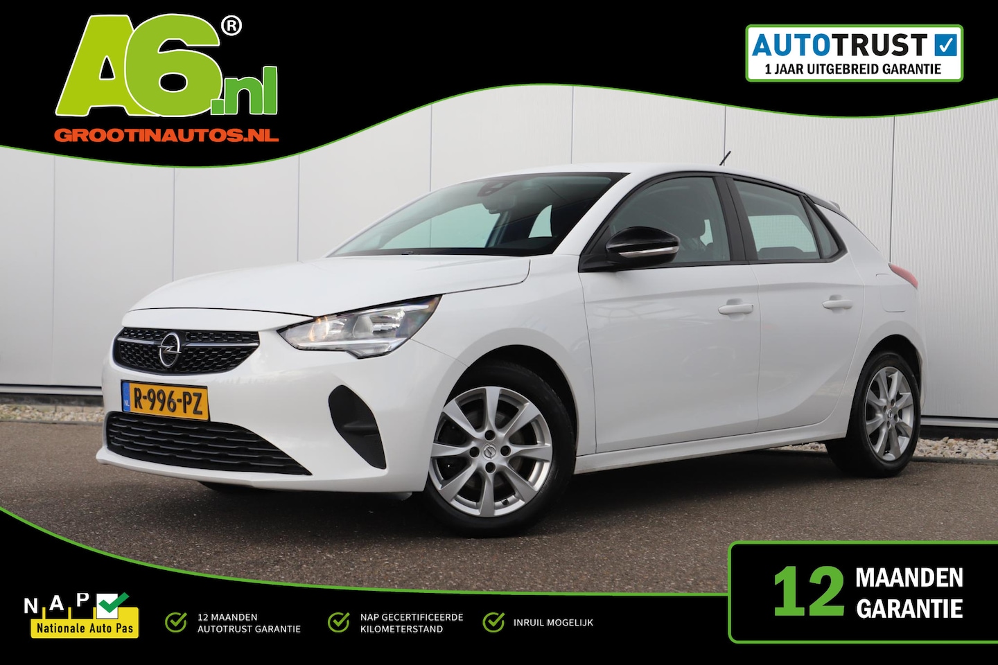 Opel Corsa - 1.2 Level 2 102PK LMV Carplay Android Navigatie Airco Cruise Control Rijstrooksensor Parke - AutoWereld.nl