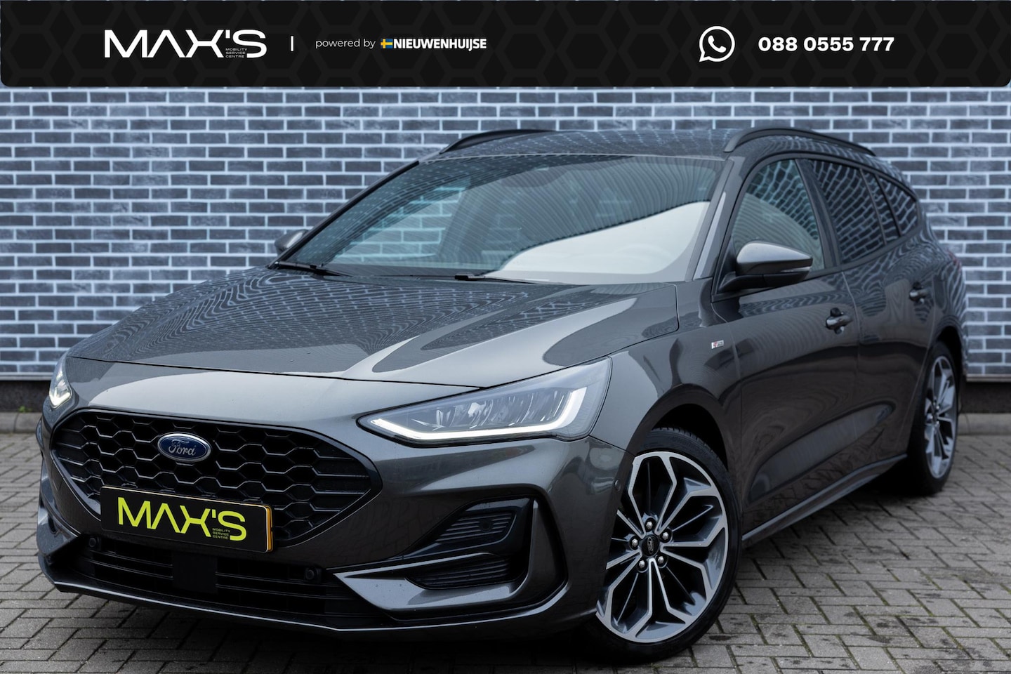Ford Focus Wagon - 1.0 EcoBoost 155 Hybrid ST Line X | Trekhaak | Achteruitrijcamera | Parkeerassistent | Key - AutoWereld.nl