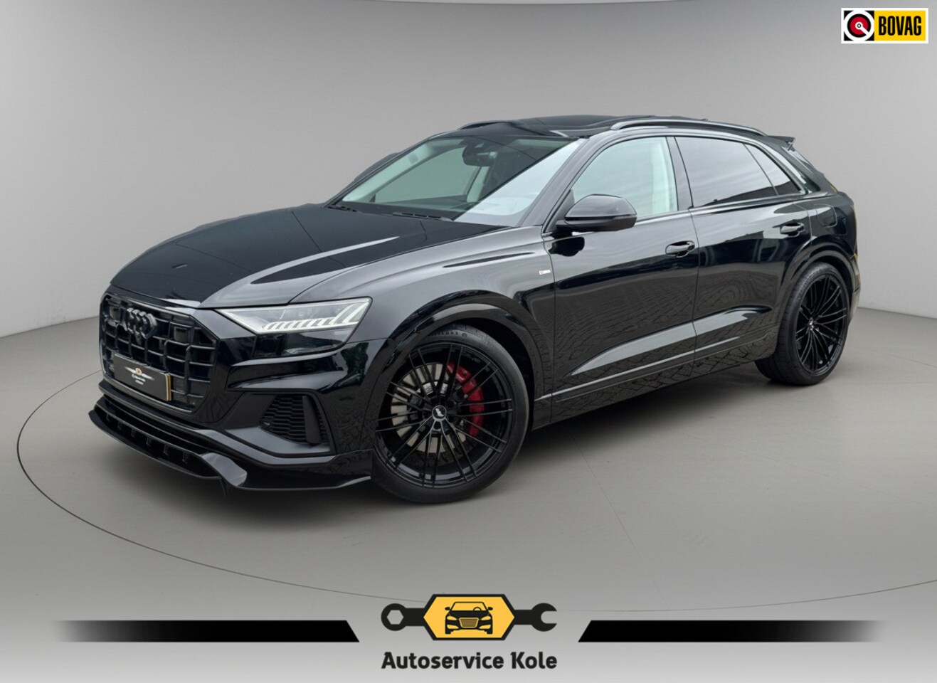 Audi Q8 - 55 TFSI QUATTRO * S-line * Panoramadak * Stoel koeling/verwarming * Stoel/spiegel memory * - AutoWereld.nl