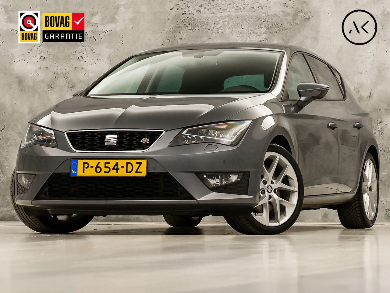 SEAT Leon - 1.8 TSI FR Sport 179Pk Automaat (NAVIGATIE, CLIMATE, LEDER, STOELVERWARMING, SPORTSTOELEN, - AutoWereld.nl