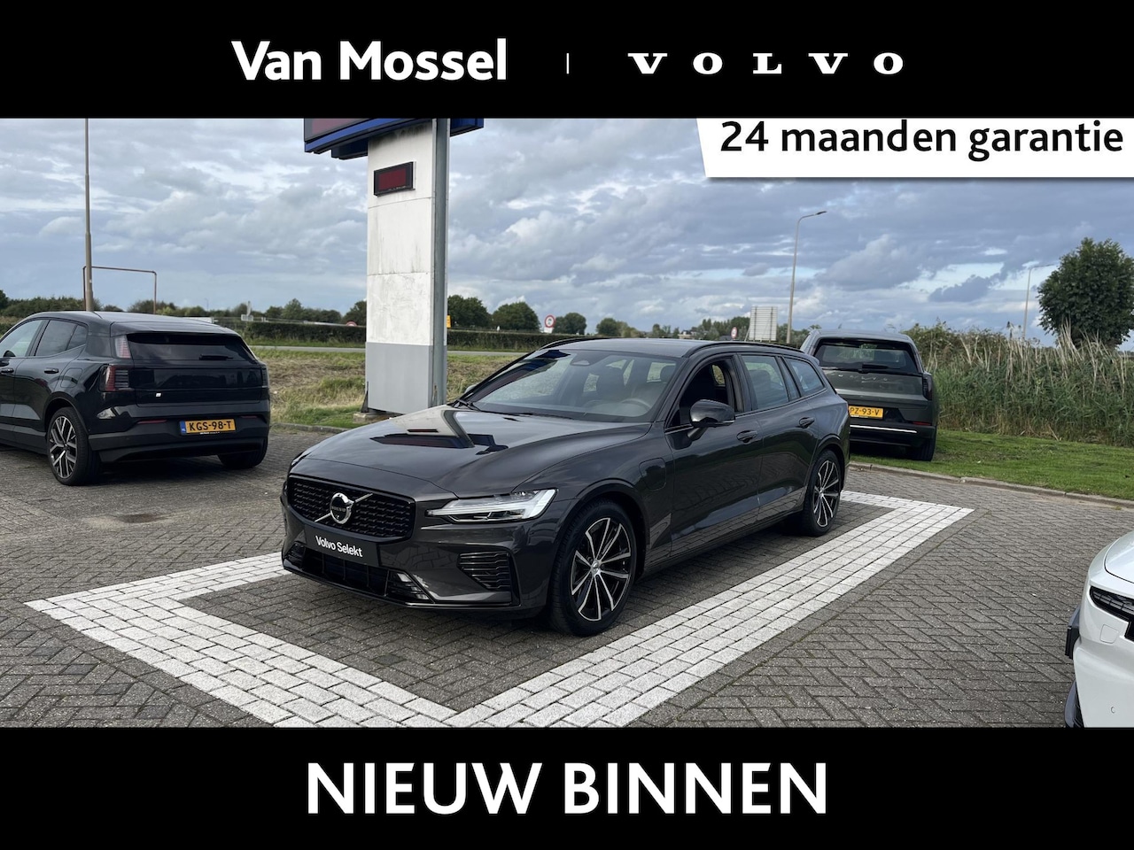 Volvo V60 - 2.0 T6 Plug-in hybrid AWD Plus Dark 2.0 T6 Plug-in hybrid AWD Plus Dark - AutoWereld.nl