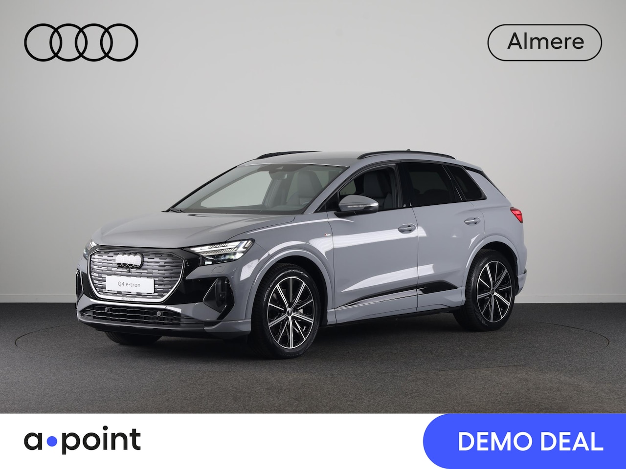 Audi Q4 e-tron - 45 S edition Competition e-tron 82 kWh 286 pk | Navigatie | Stoelverwarming | Assistentiep - AutoWereld.nl