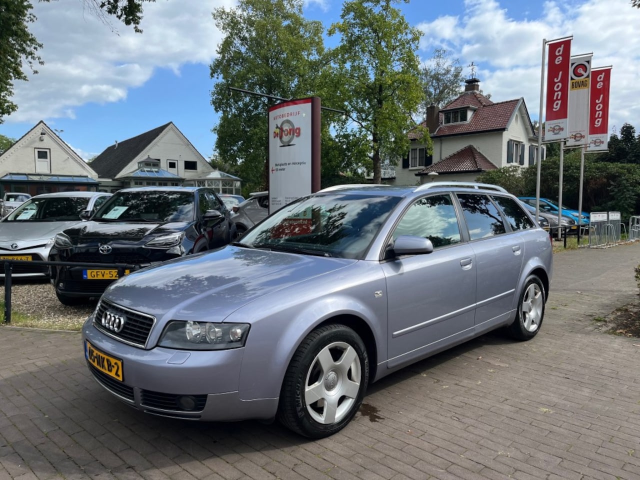Audi A4 Avant - AVANT 1.8 TURBO AUTOMAAT 163PK / LEDER / STOELVERW. / AIRCO-ECC / CRUISE CTR. / PDC / 16'' - AutoWereld.nl