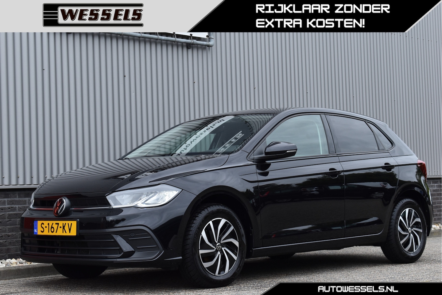 Volkswagen Polo - 1.0 TSI Life Adaptive cruise, NL-auto, Carplay, Navi - AutoWereld.nl