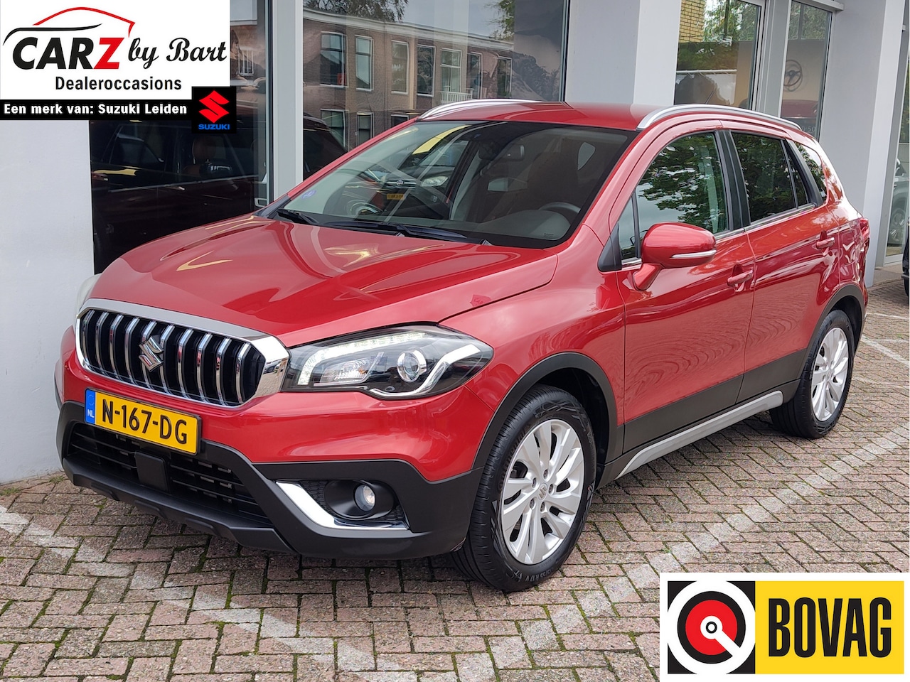 Suzuki S-Cross - 1.0 BOOSTERJET EXCLUSIVE Navi | Stoelverwarming | Keyless - AutoWereld.nl