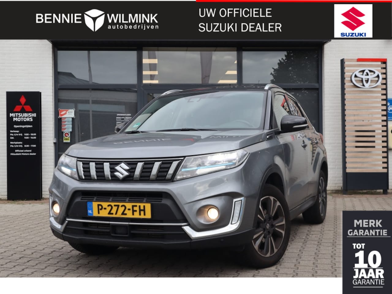 Suzuki Vitara - 1.4 BoosterJet Style Hybrid AdaptiveCruise | Leder | Carplay - AutoWereld.nl