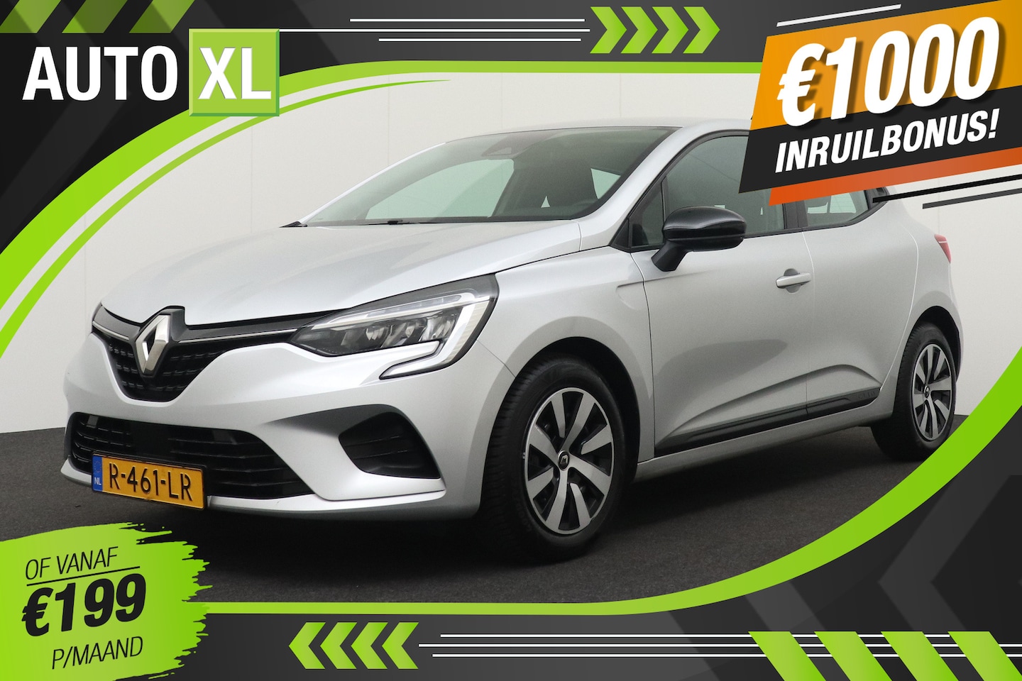 Renault Clio - 1.0 92 PK TCe Equilibre Navi Carplay Park.sens DAB LED - AutoWereld.nl