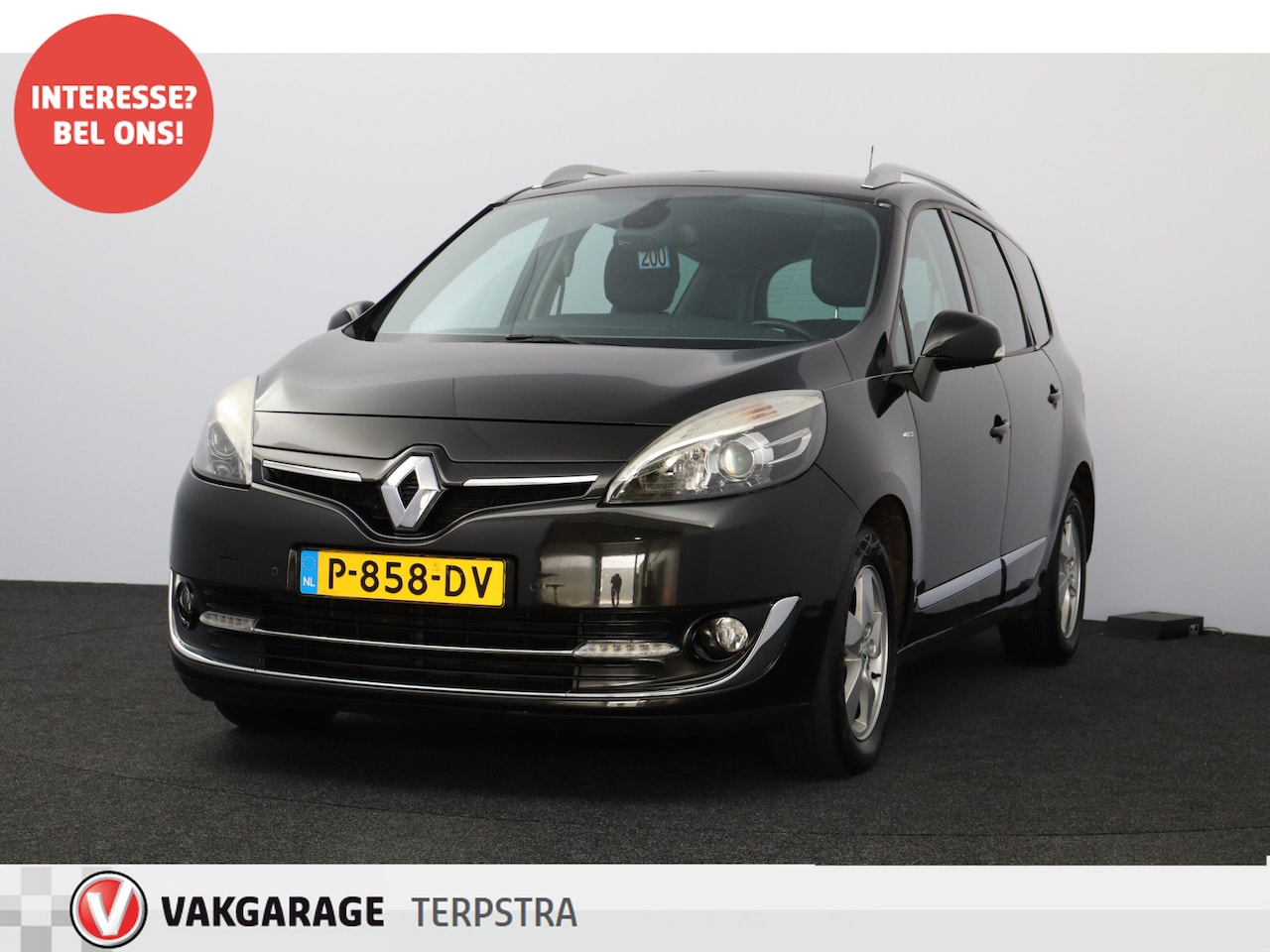 Renault Grand Scénic - 1.2 TCe BOSE/ 7-Persoons!/ PDC V+A/ Navi/ Half-Leder/ Clima/ Cruise/ Keyless/ Elek. pakket - AutoWereld.nl