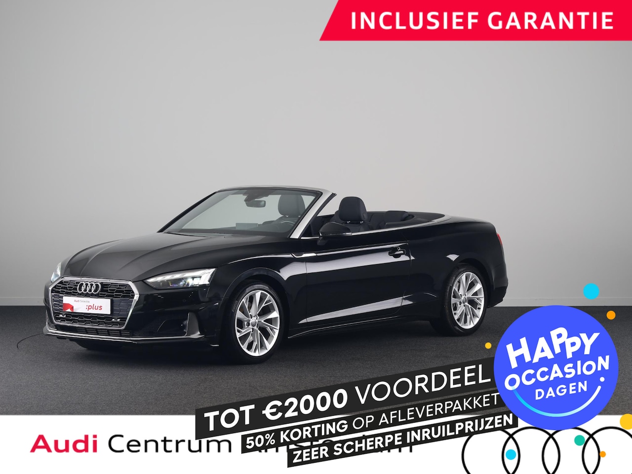 Audi A5 Cabriolet - 40 TFSI Launch edition Sport 190pk | lederen bekleding, | Nekverwarming | matrix LED kopla - AutoWereld.nl