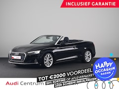 Audi A5 Cabriolet - 40 TFSI Launch edition Sport 190pk | lederen bekleding, | Nekverwarming | matrix LED kopla