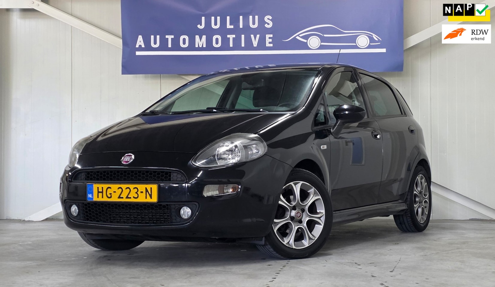 Fiat Punto Evo - 1.3 M-Jet Lounge Clima DPF verstopt! CruiseControl 5DRS! - AutoWereld.nl