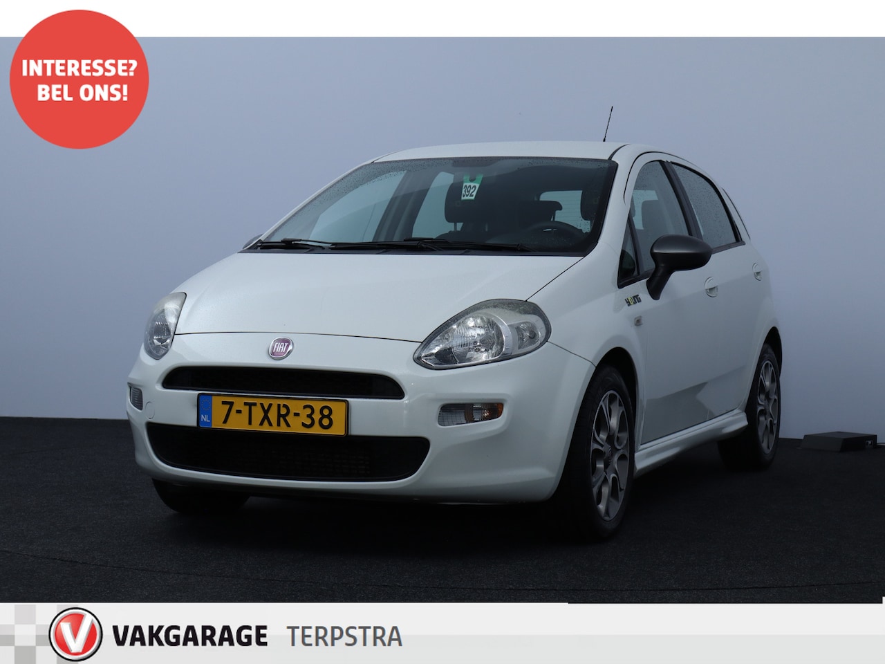 Fiat Punto Evo - 0.9 TwinAir Young/ Airco!/ Bluetooth/ Radio-CD+AUX&USB/ Elek.pakket/ Isofix/ Deelbare Acht - AutoWereld.nl