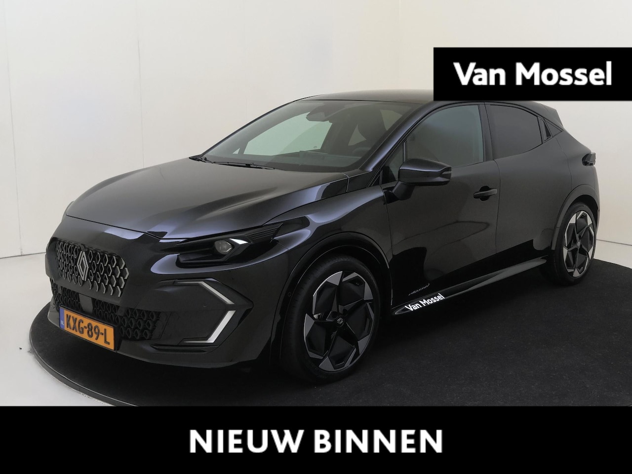 Renault Clio - 1.8 Hybrid 160 PK Techno | Noir Etoile | Pack Winter, Safety & Parking | lichtmetalen velg - AutoWereld.nl