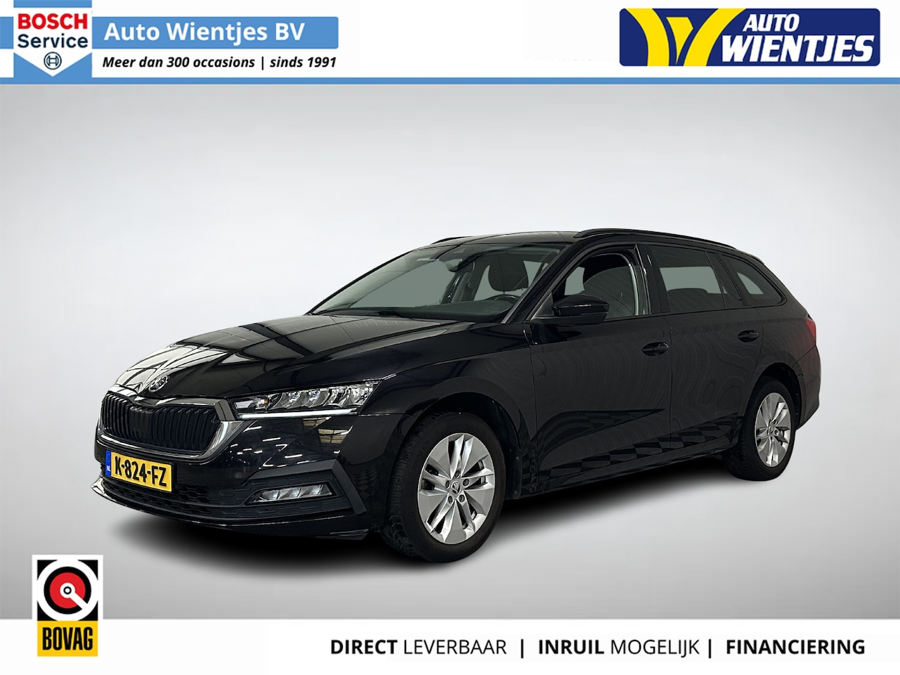 Skoda Octavia Combi - 1.0 e-TSI DSG | Business Edition | Navi | Virtual | Trekhaak - AutoWereld.nl