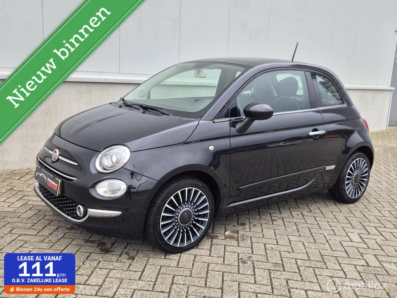 Fiat 500 - 1.2 Lounge Panoramadak Climate-control 16 inc Apk 8-27 - AutoWereld.nl