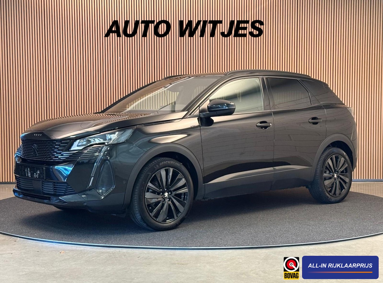 Peugeot 3008 - 1.2 PureTech 130PK Aut. GT Black Pakket | Navi | Camera | LED | Trekhaak | 19 inch | Incl. - AutoWereld.nl