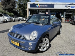 MINI Cabrio - 1.6 Cooper Chili Airco|Leder|Harman-Kardon|Stoelverwarming|Windscherm