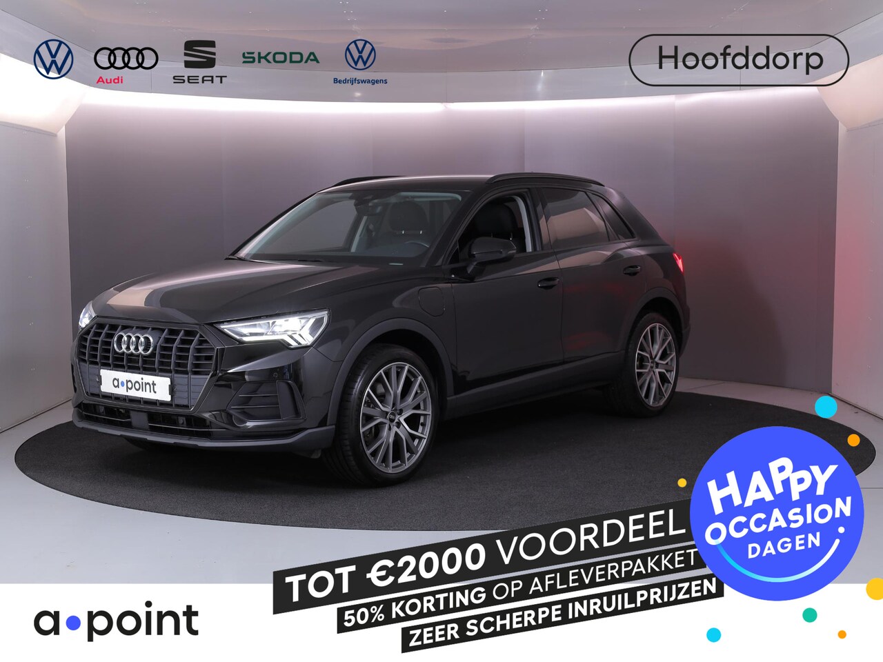 Audi Q3 - 45 TFSI e Business Edition 245 pk S-tronic | SOH 92% | Navigatie | Parkeersensoren | Stoel - AutoWereld.nl