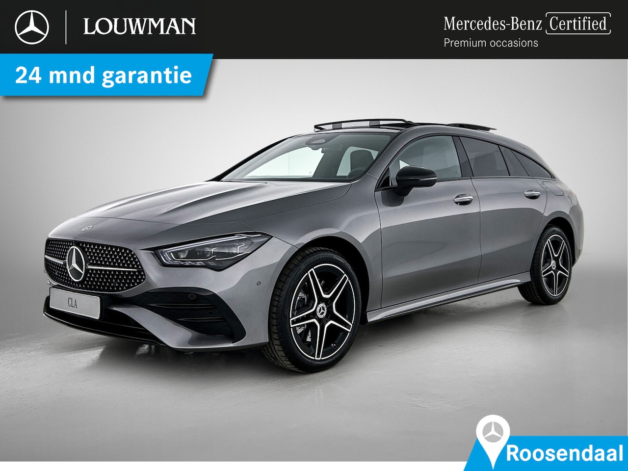 Mercedes-Benz CLA-klasse Shooting Brake - 250 e Business Solution AMG | Nightpakket | Dodehoekassistent | Panoramaschuifdak | Multib - AutoWereld.nl