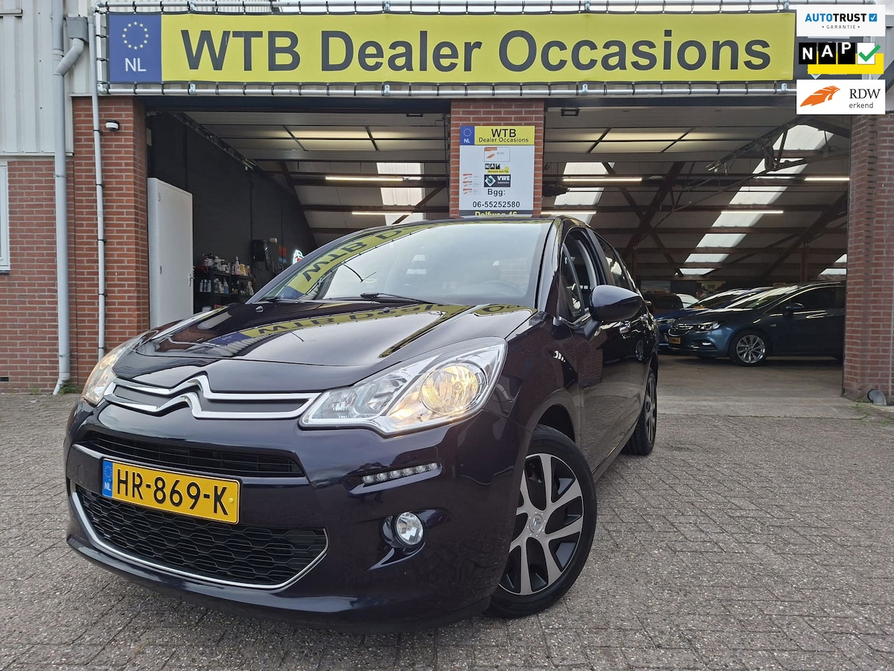 Citroën C3 - 1.2 PureTech Feel Edition 1.2 PureTech Feel Edition, Dealer onderh. Airco - AutoWereld.nl
