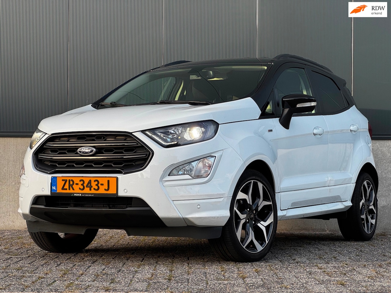 Ford EcoSport - 1.0 EcoBoost Titanium|ST-LINE|1STE EIG|LAGE KM|AUT|XENON|NAVI|HALFLEDER|LED|CRUISE|2XSLEUT - AutoWereld.nl