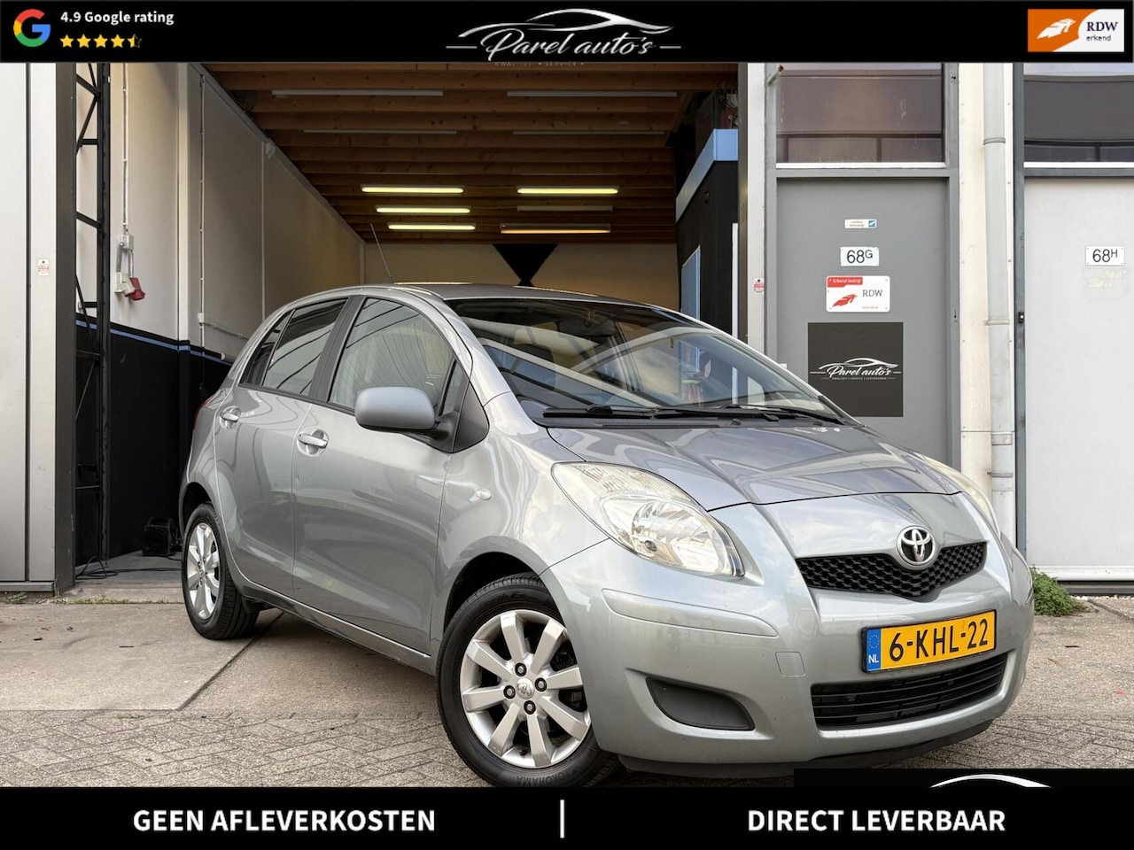 Toyota Yaris - 1.3 VVTi Dynamic|APk|NAP|Automaat|5 Deuren - AutoWereld.nl