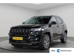 Jeep Compass - 4xe 240 Plug-in Hybrid Electric Summit | Lederen Bekleding | Stoel & Stuurverwarming | El.