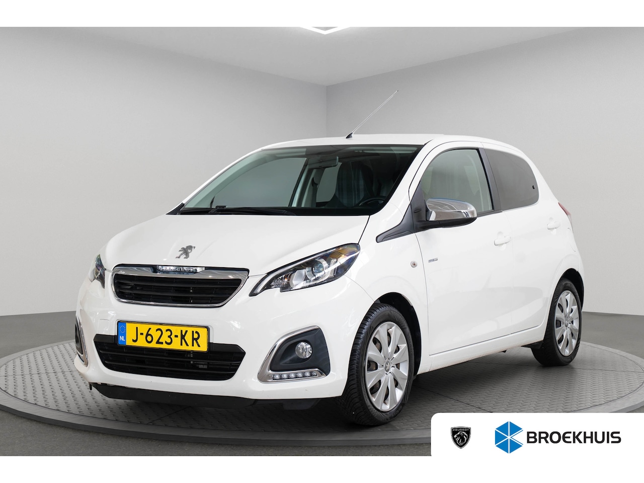 Peugeot 108 - 1.0 e-VTi Style | Airco | Cruise Controle | Bluetooth | Elektrische Ramen | LED | Getint G - AutoWereld.nl