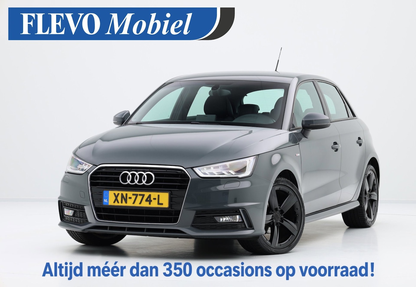 Audi A1 Sportback - 1.0 TFSI Advance Sport S-Line 5-drs LED|1/2 Leer|Clima|LMV - AutoWereld.nl