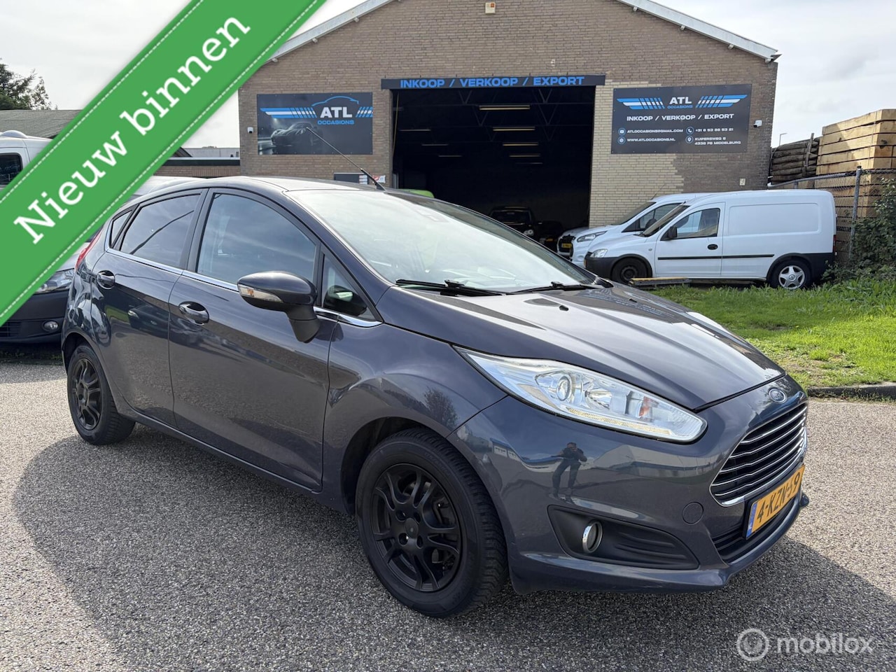 Ford Fiesta - 1.6 Led FACELIFT KEYLES TDCi Lease Titanium VOLL - AutoWereld.nl